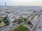 Vue de la cathédrale Notre-Dame de Paris