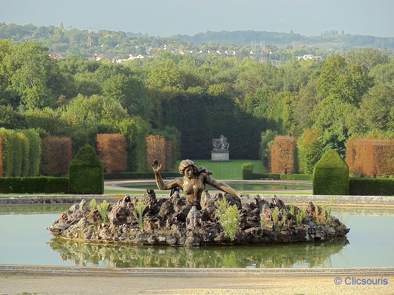 Château Champs-sur-Marne fontaine