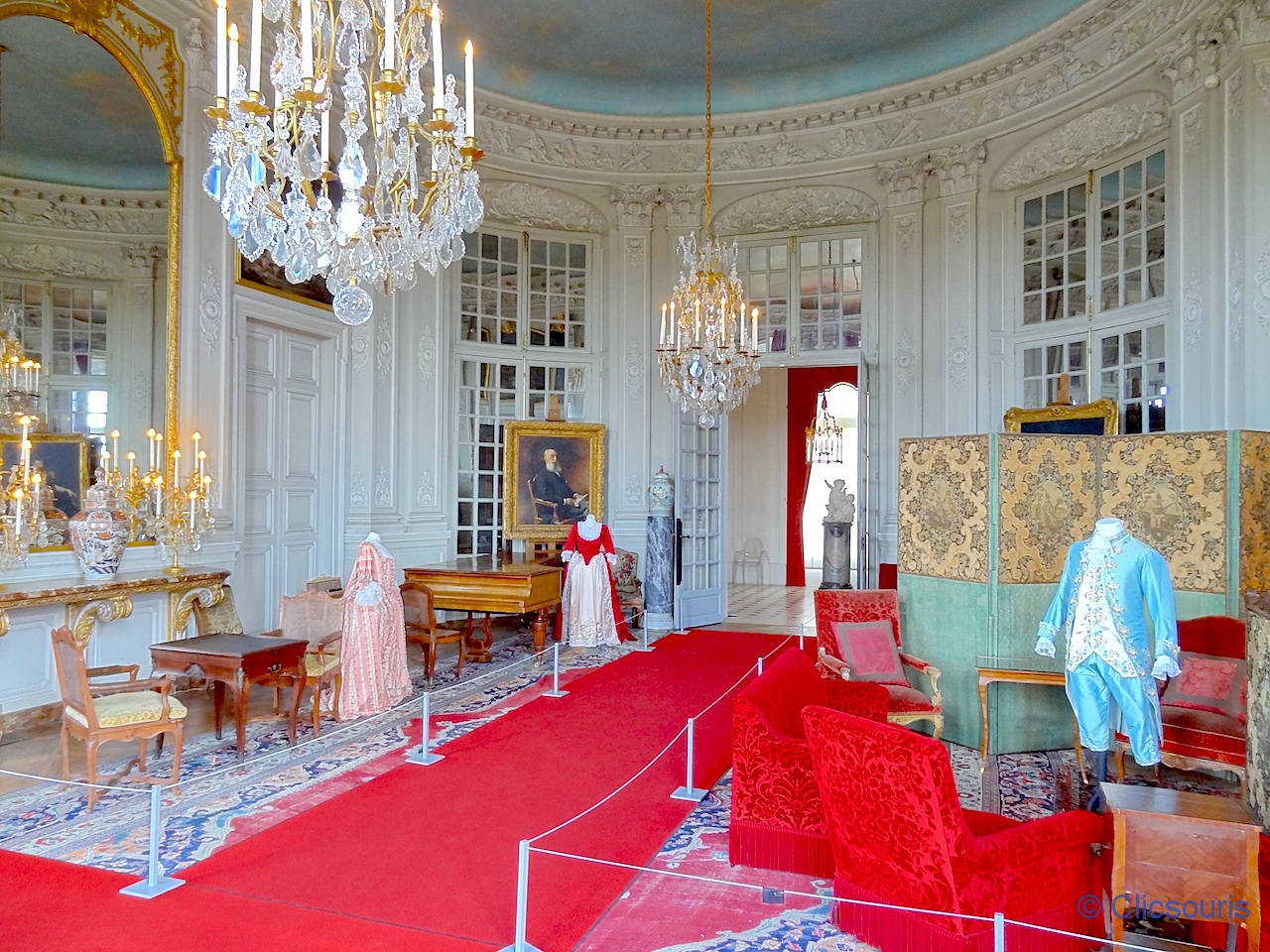 Château Champs-sur-Marne salon de musique 3