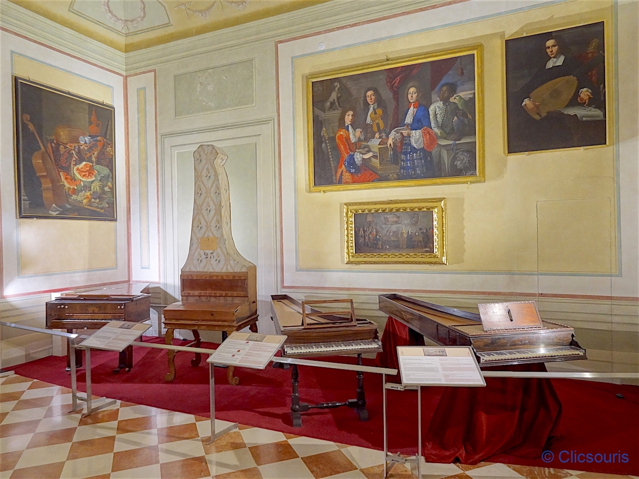 Florence galerie de l'académie musée de musique