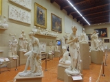 Florence galerie de l'Académie salon XIXe siècle
