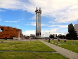 Gdansk centre européen de solidarité monument aux morts de 1970