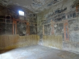 Herculanum maison au salon noir