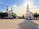 Kaunas place de l'ancien hôtel de ville