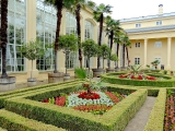 Kroměříž  jardin de fleurs