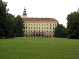 Kroměříž palais épiscopal et jardin