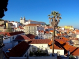 Lisbonne miradouro Santa Luzia