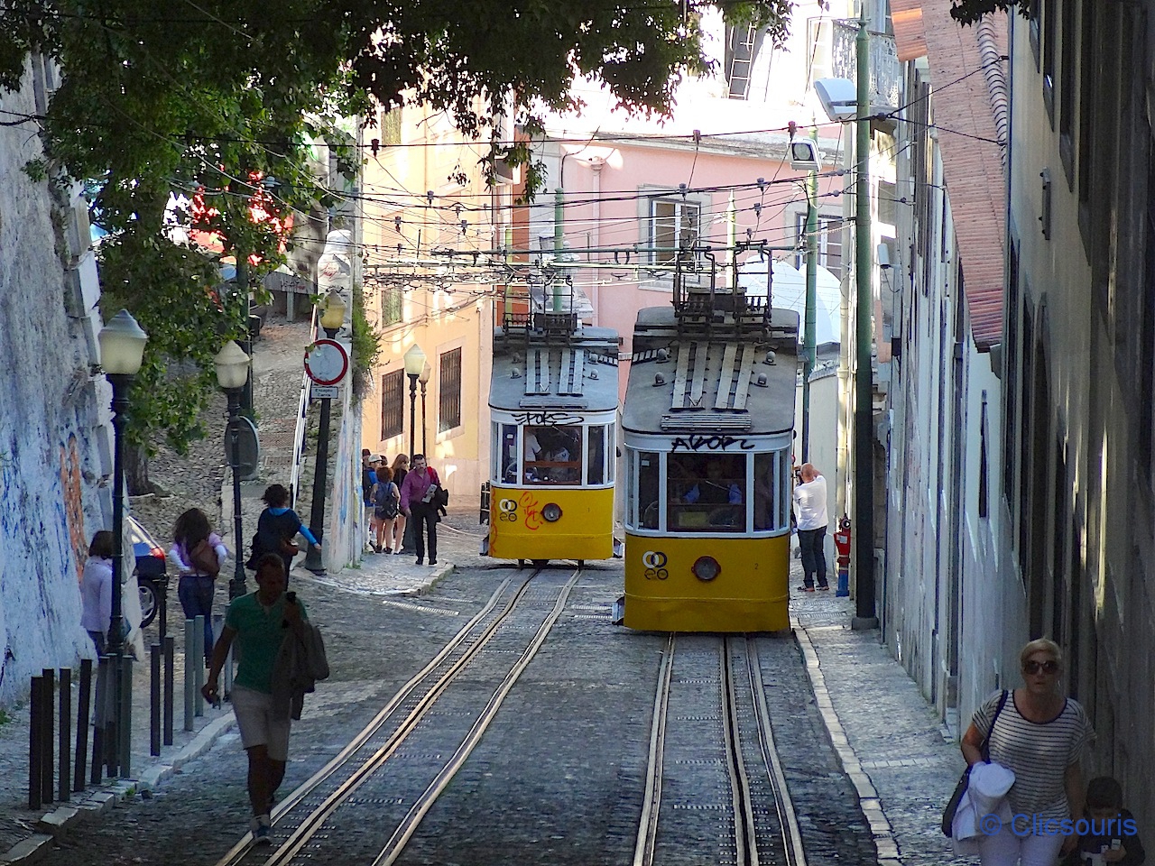 Lisbonne calçada da Gloria