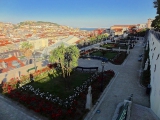 Lisbonne jardin de Sao Pedro de Alcantara