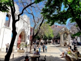 Lisbonna praça do chiado