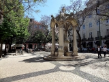 Lisbonna praça do chiado