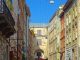 Lviv rue Virmenska