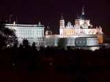 Madrid palais royal et cathédrale