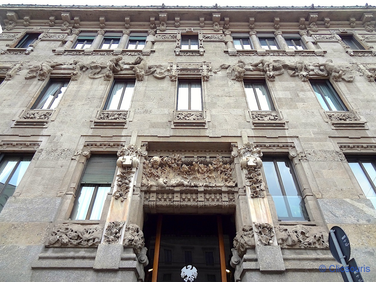 Milan immeuble Liberty