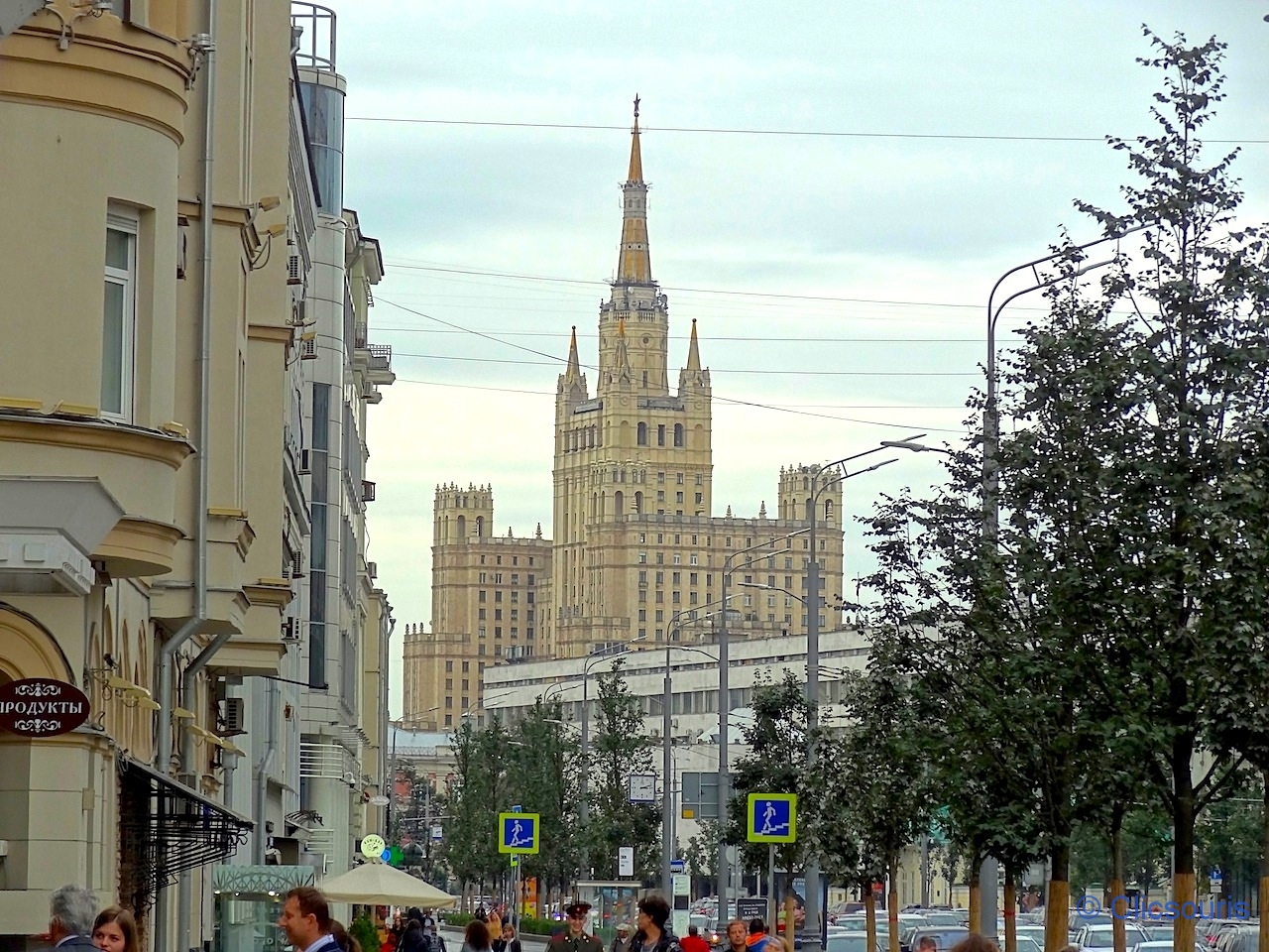 Moscou autour de l'étang des patriarches