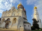 Moscou Kremlin place des cathédrales