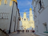 Moscou Kremlin place des cathédrales