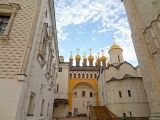 Moscou Kremlin place des cathédrales