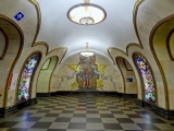 Moscou métro Novoslobodskaya
