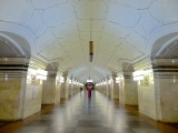 Moscou métro Sportivnaya