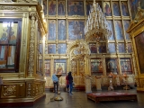 Moscou monastère Novospassky intérieur cathédrale