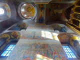 Moscou monastère Novospassky intérieur cathédrale