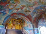 Moscou monastère Novospassky intérieur cathédrale