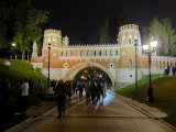 Moscou Tsaritsyno de nuit