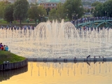 Moscou Tsaritsyno fontaine