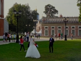 Moscou Tsaritsyno parc