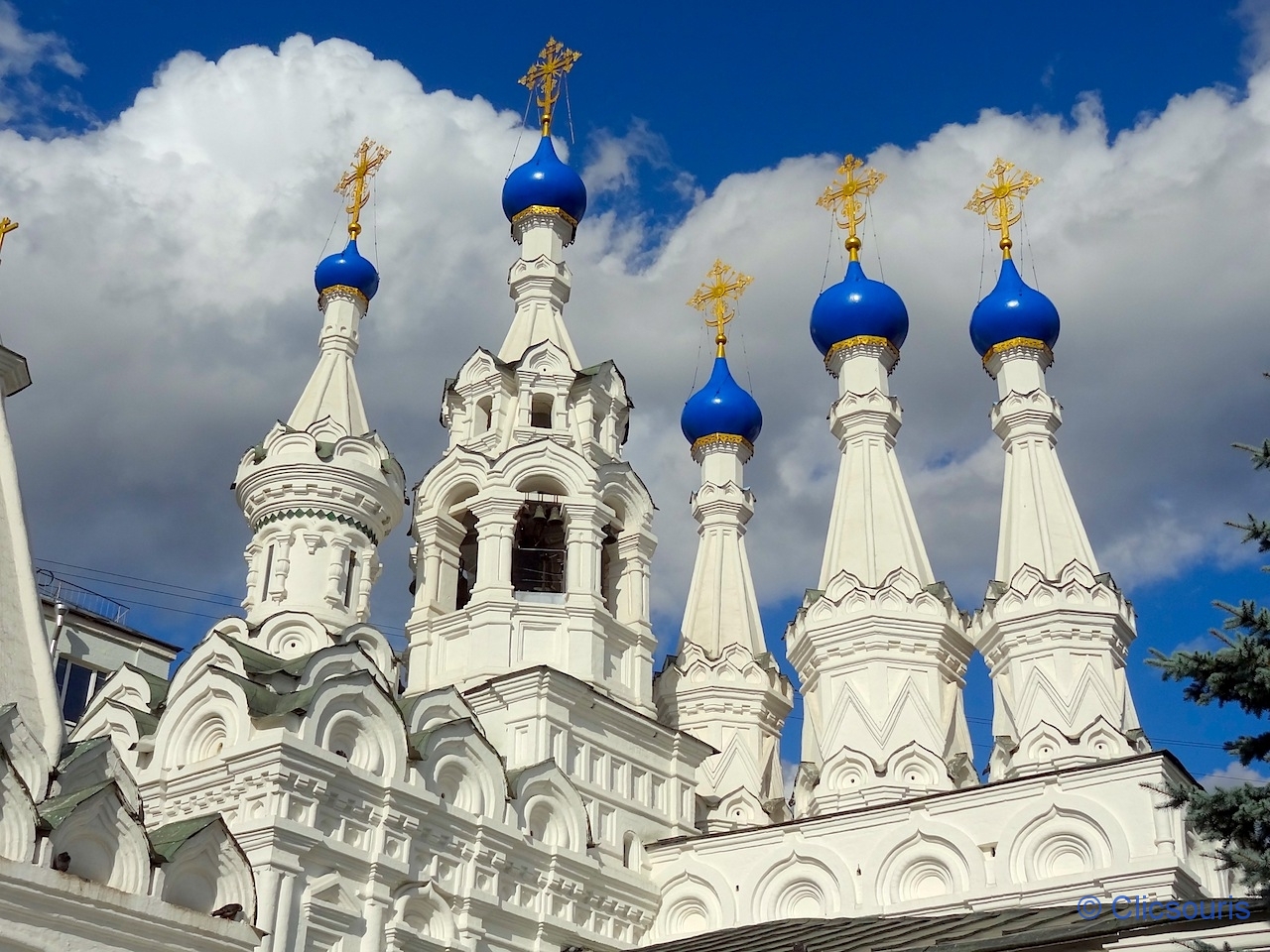 Moscou église de la Nativité de Poutinki