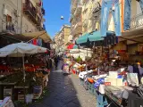 Naples autour de la porta Capuana