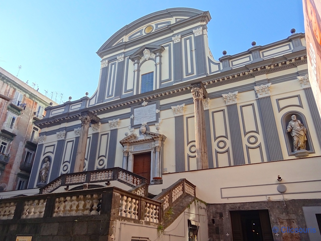 Naples Basilica San Paolo Maggiore