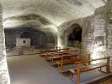 Naples catacombes de San Gennaro vestibule inférieur