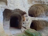 Naples catacombes de San Gennaro vestibule inférieur