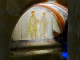 Naples catacombes de San Gennaro vestibule supérieur