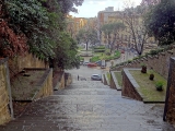 Naples escaliers Capodimonte