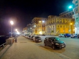 Naples lungomare de nuit