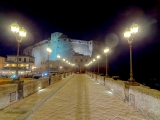 Naples lungomare de nuit