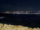 Naples lungomare de nuit