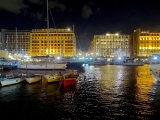 Naples lungomare de nuit