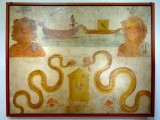 Naples musée archéologique temple d'Isis