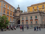 Naples piazza Dante