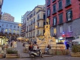 Naples piazza di Monteoliveto