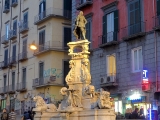 Naples piazza di Monteoliveto