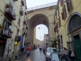 Naples quartier sanita pont de Sanita