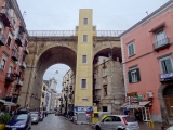 Naples quartier sanita pont de Sanita