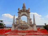 Naples via Francesco Caracciolo fontana del Sebeto