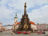 Olomouc Horni Naměsti colonne de la Très-Sainte-Trinitié