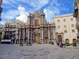 Palerme la Kalsa Piazza Sant'Anna